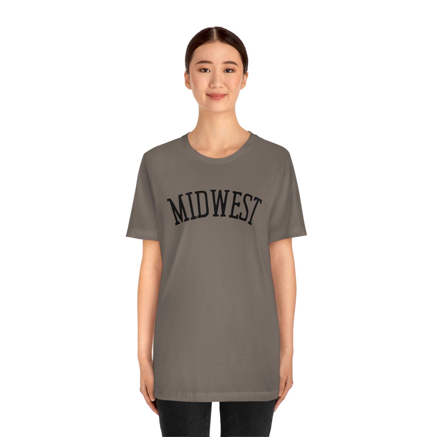 "Midwest" Unisex Jersey Short Sleeve Tee