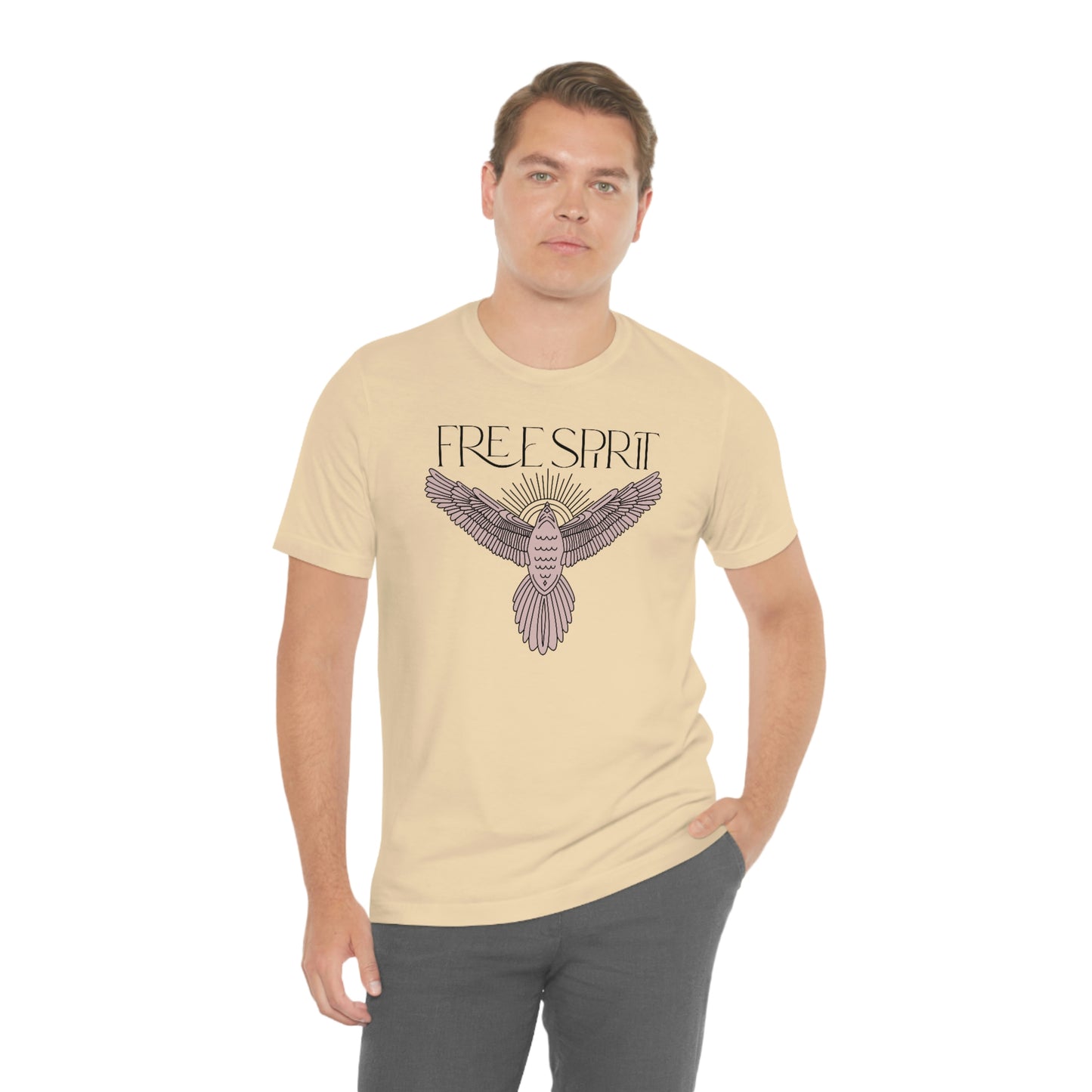 "Free Spirit" Bella Canvas Unisex Jersey Short Sleeve Tee
