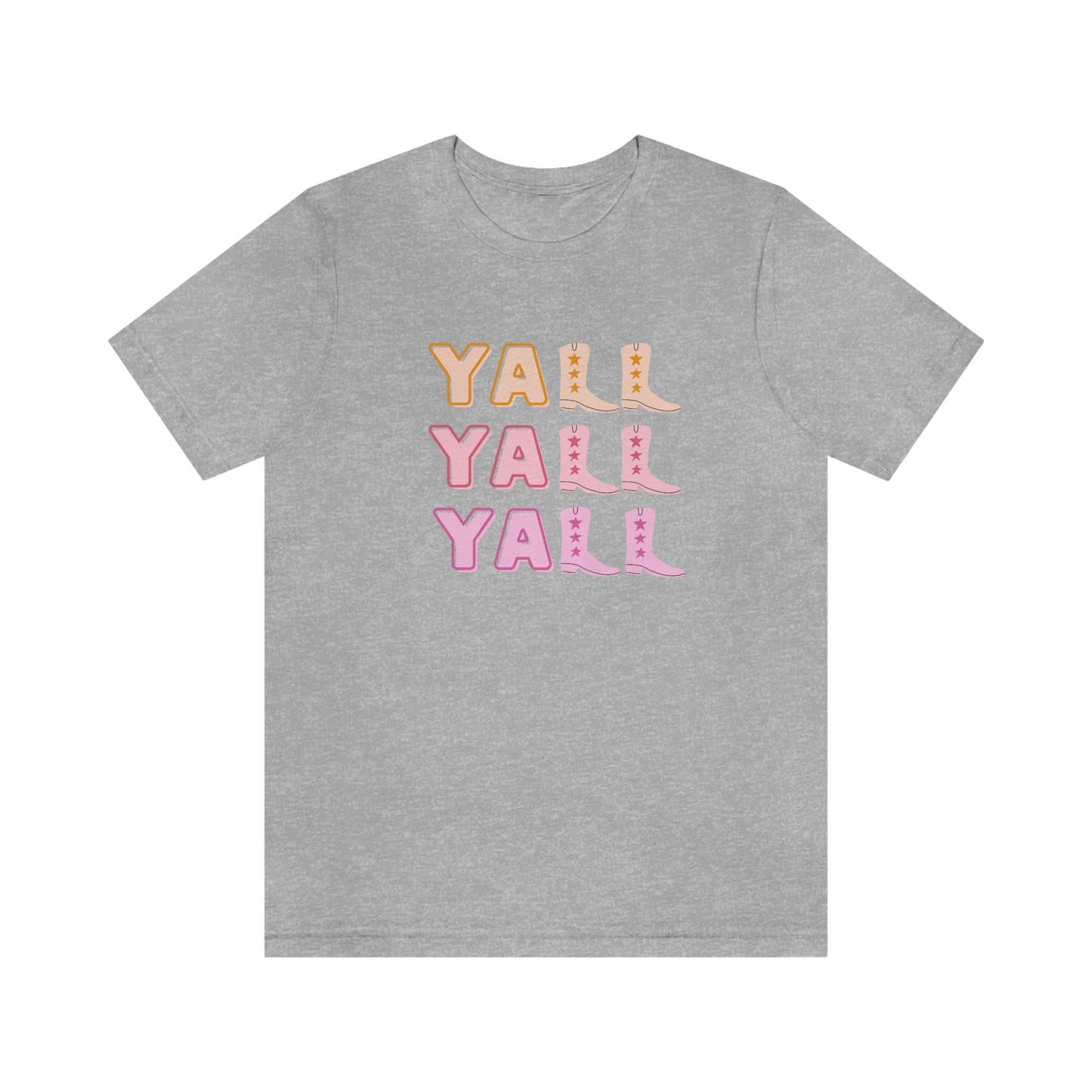 "Yall" Unisex Jersey Short Sleeve Tee
