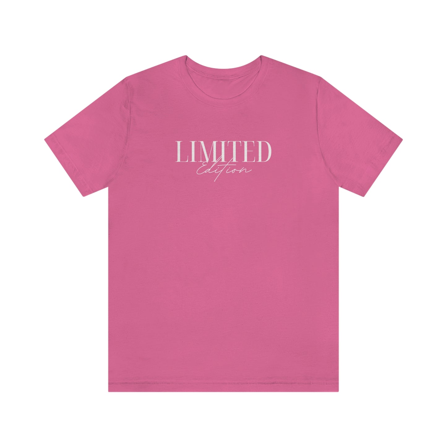 "Limited Edition Tee" Unisex Jersey Short Sleeve Tee (Bella + Canvas)