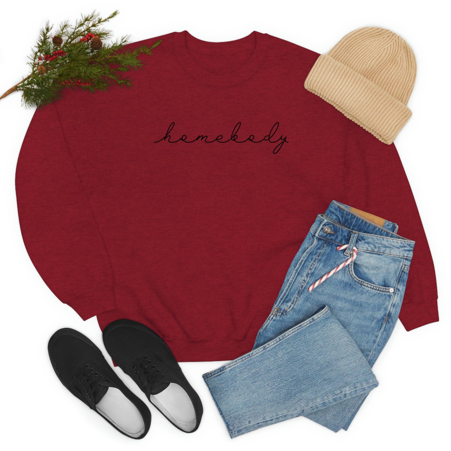 "Homebody" Unisex Heavy Blend™ Crewneck Sweatshirt