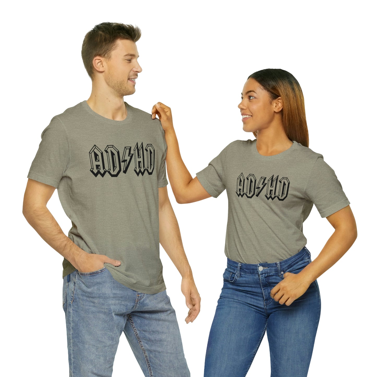 "ADHD" Bella Canvas Short Sleeve Tee