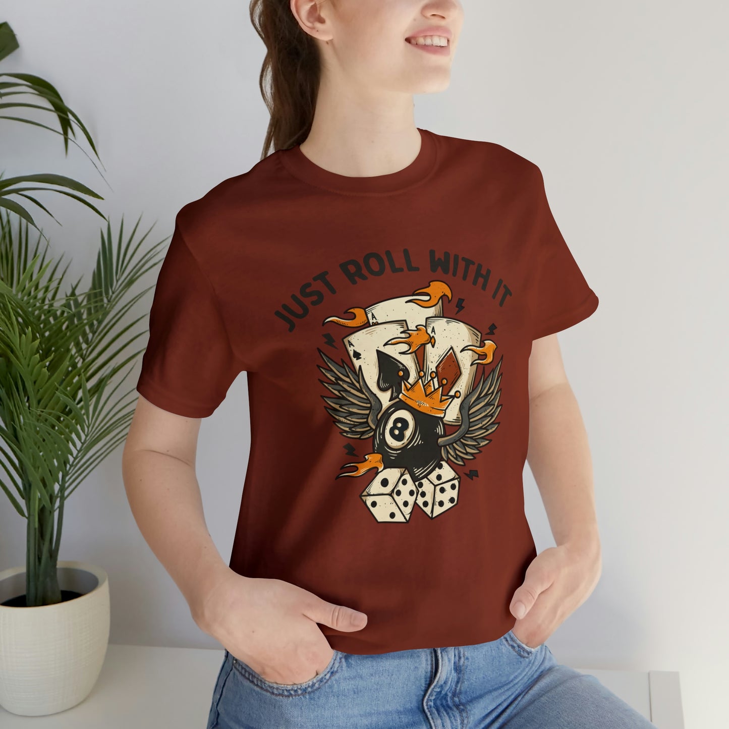 "Just Roll With It" Bella Canvas Short Sleeve Tee