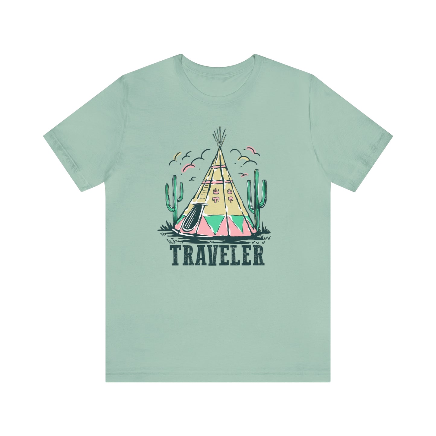 "Traveler" Bella Canvas Short Sleeve Tee