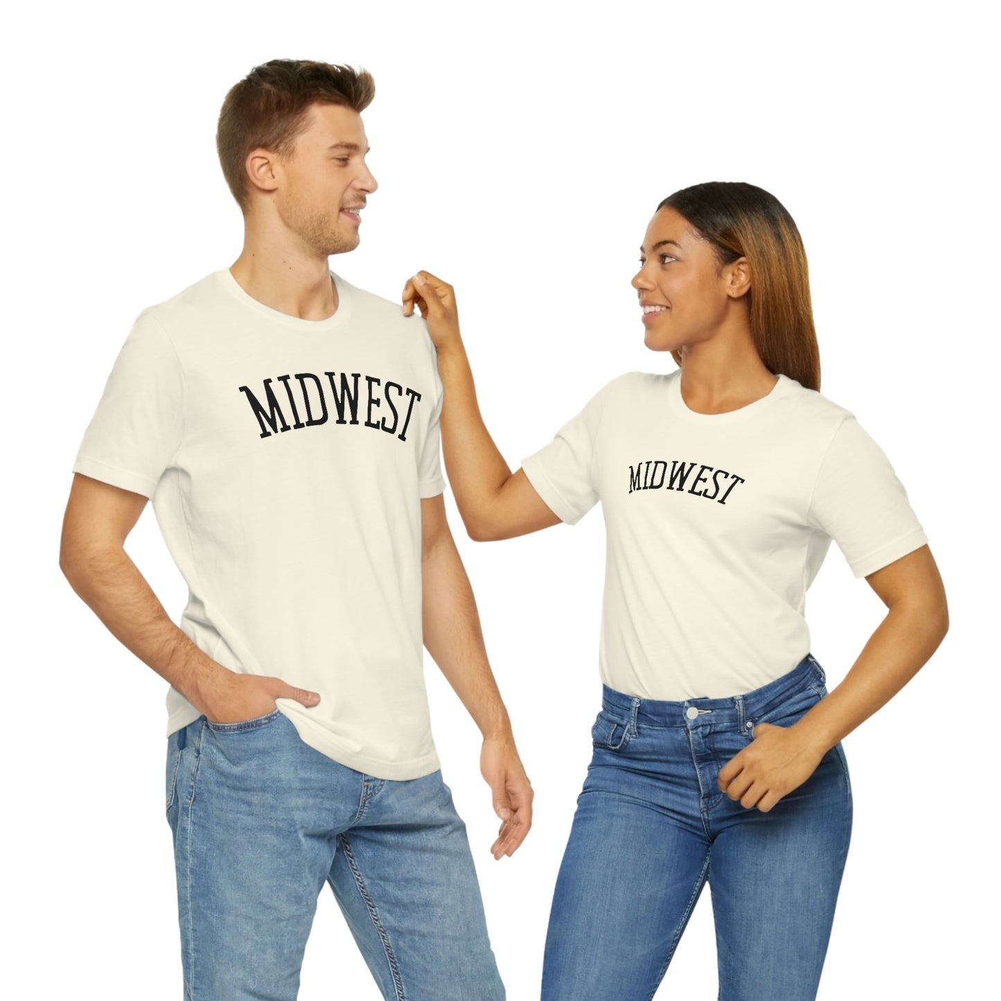 "Midwest" Unisex Jersey Short Sleeve Tee