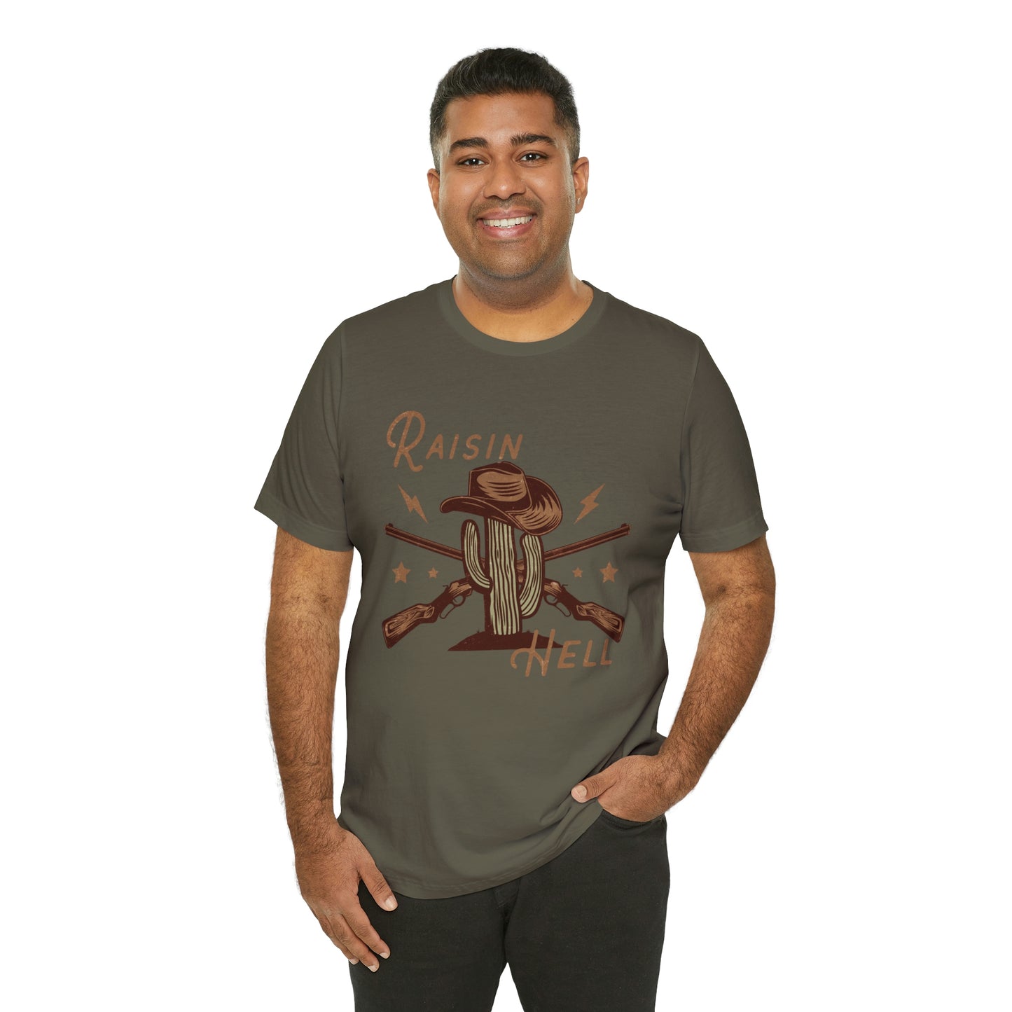 "Raisin Hell" Bella Canvas Short Sleeve Tee