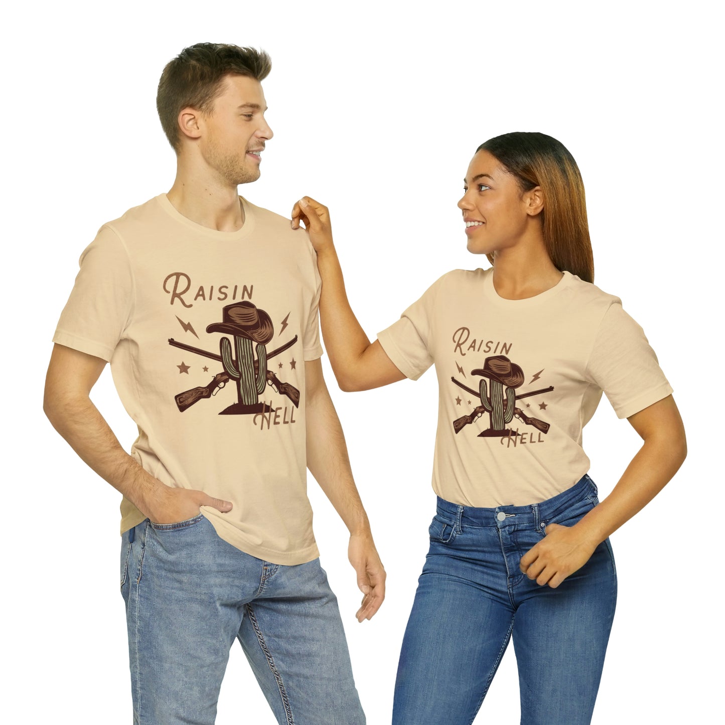 "Raisin Hell" Bella Canvas Short Sleeve Tee