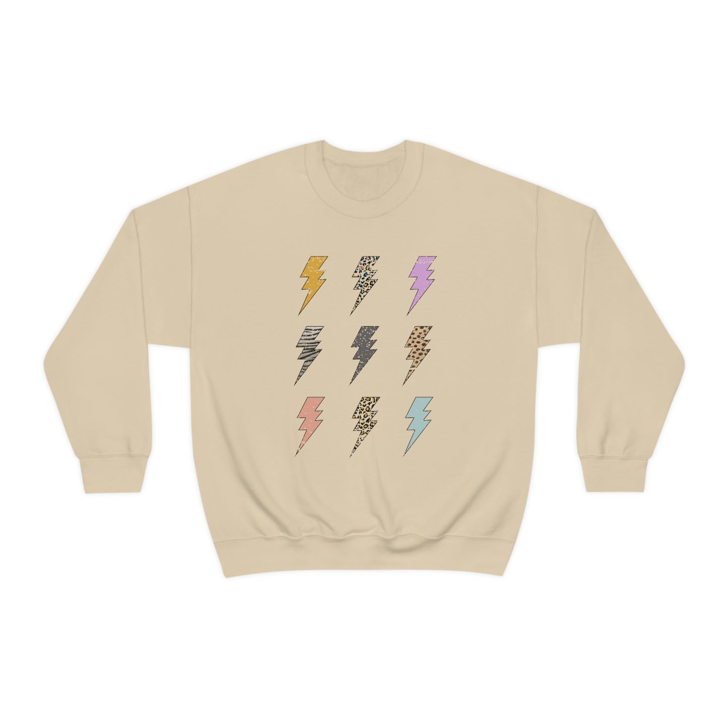"Lightening Bolt" Unisex Heavy Blend™ Crewneck Sweatshirt
