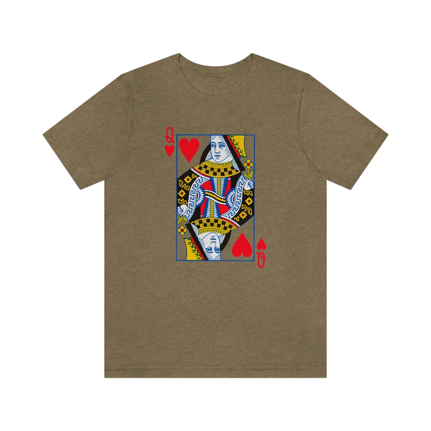 "Queen of Hearts" Unisex Jersey Short Sleeve Tee