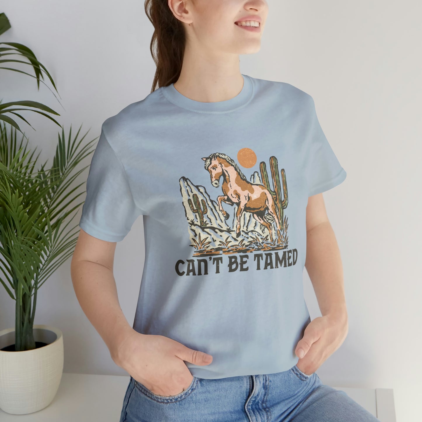 "Can't Be Tamed" Bella Canvas Short Sleeve Tee