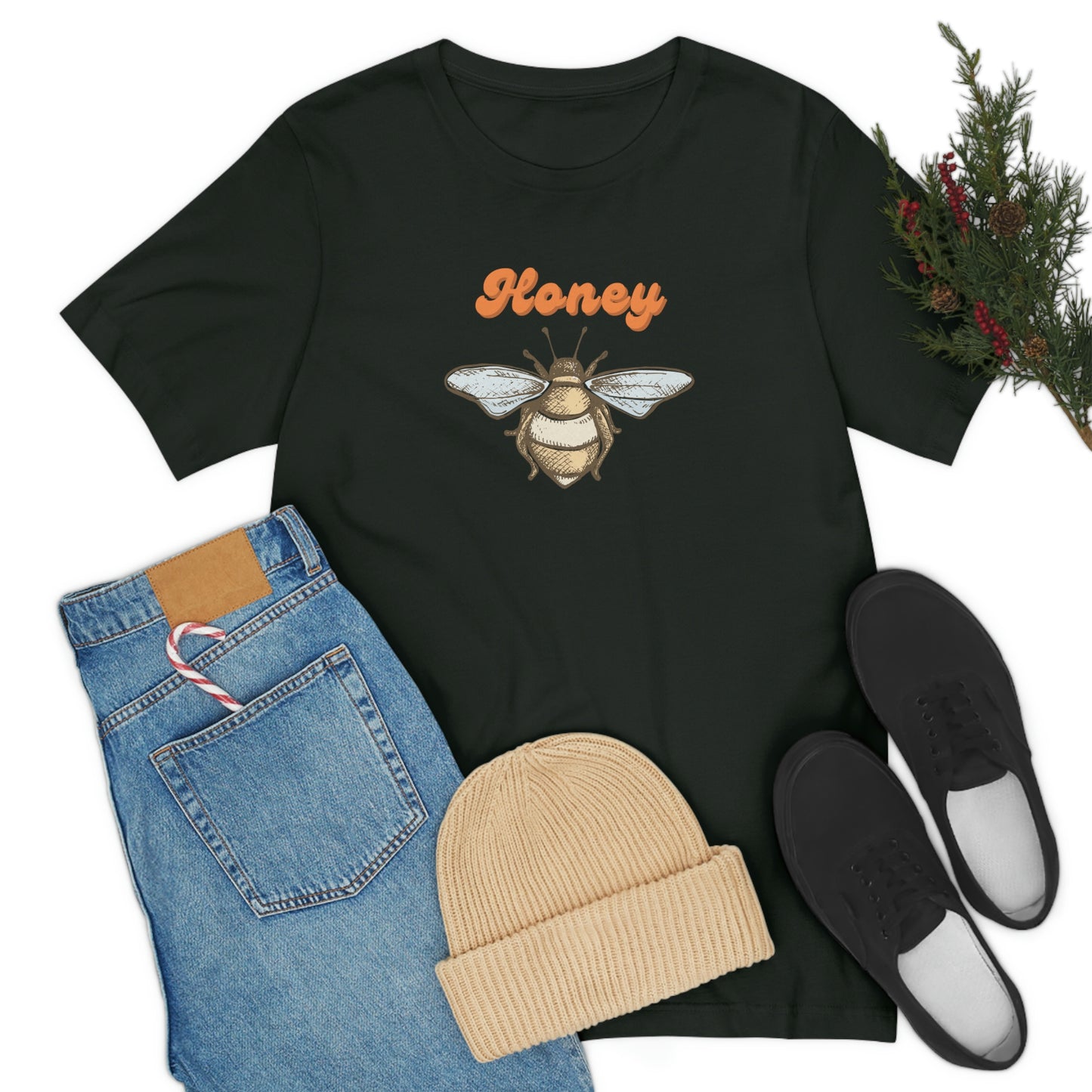 "Honey" Unisex Jersey Short Sleeve Tee