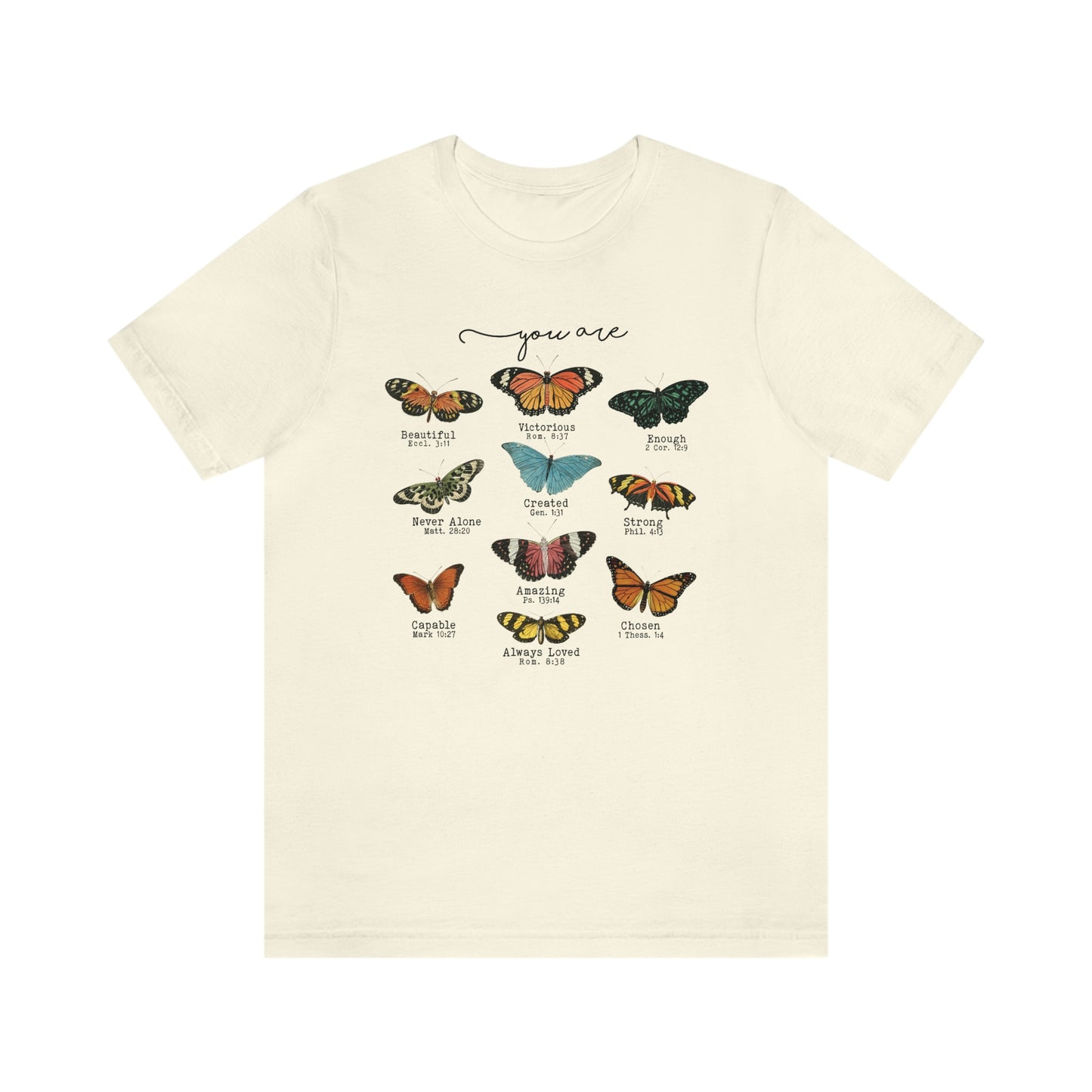 "You Are" Bella Canvas Unisex Jersey Short Sleeve Tee