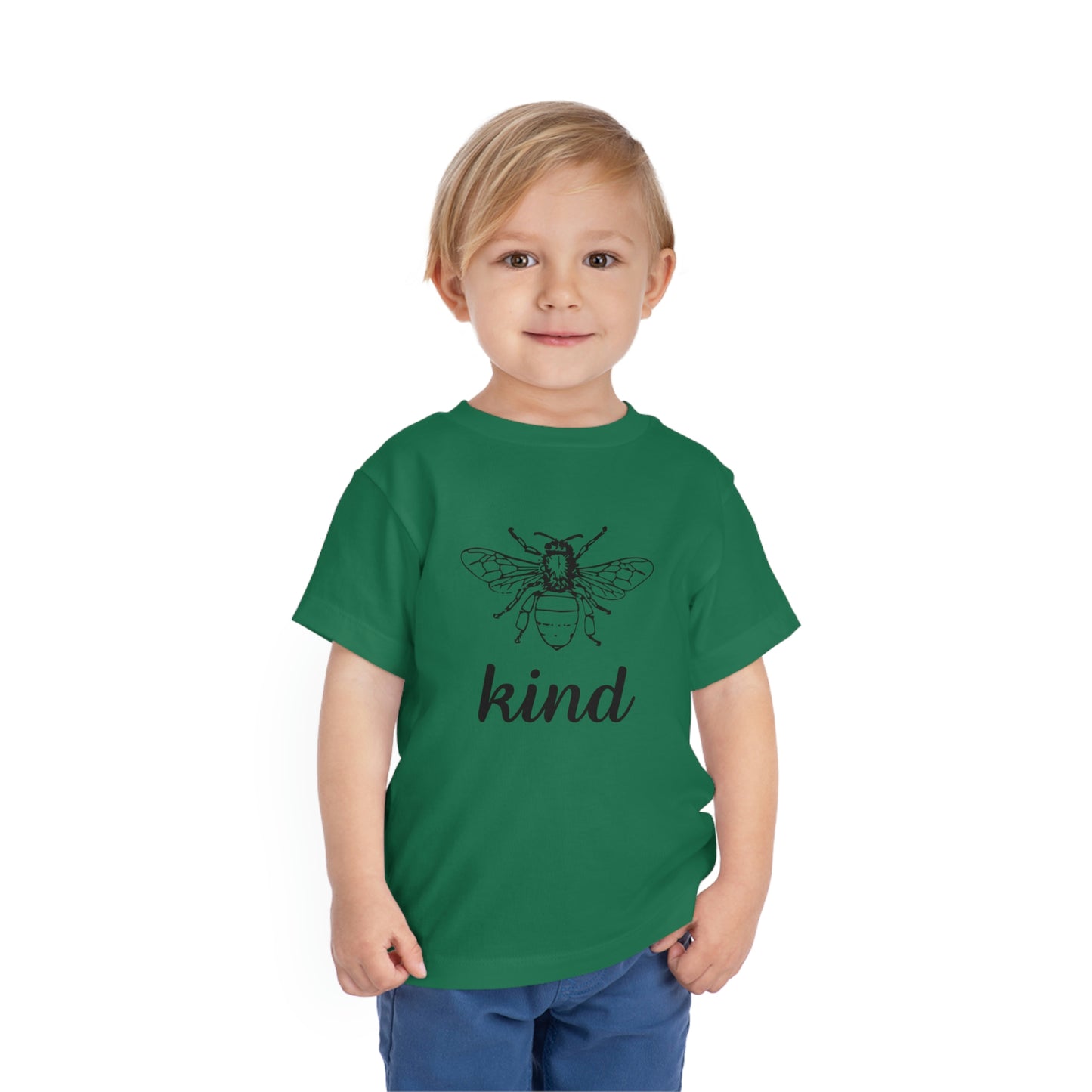 "Bee Kind" Toddler Short Sleeve Tee (2T-5T)