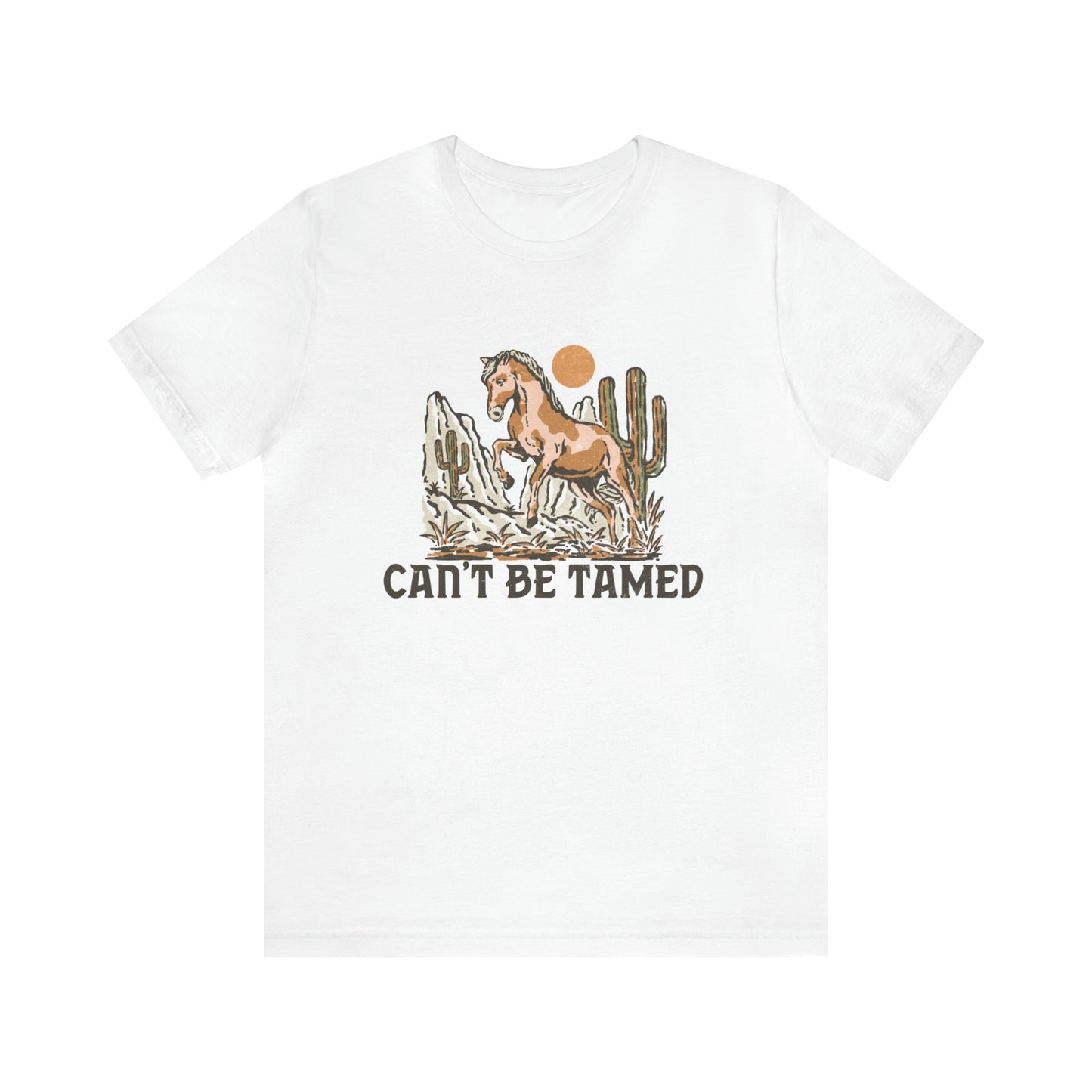 "Can't Be Tamed" Bella Canvas Short Sleeve Tee