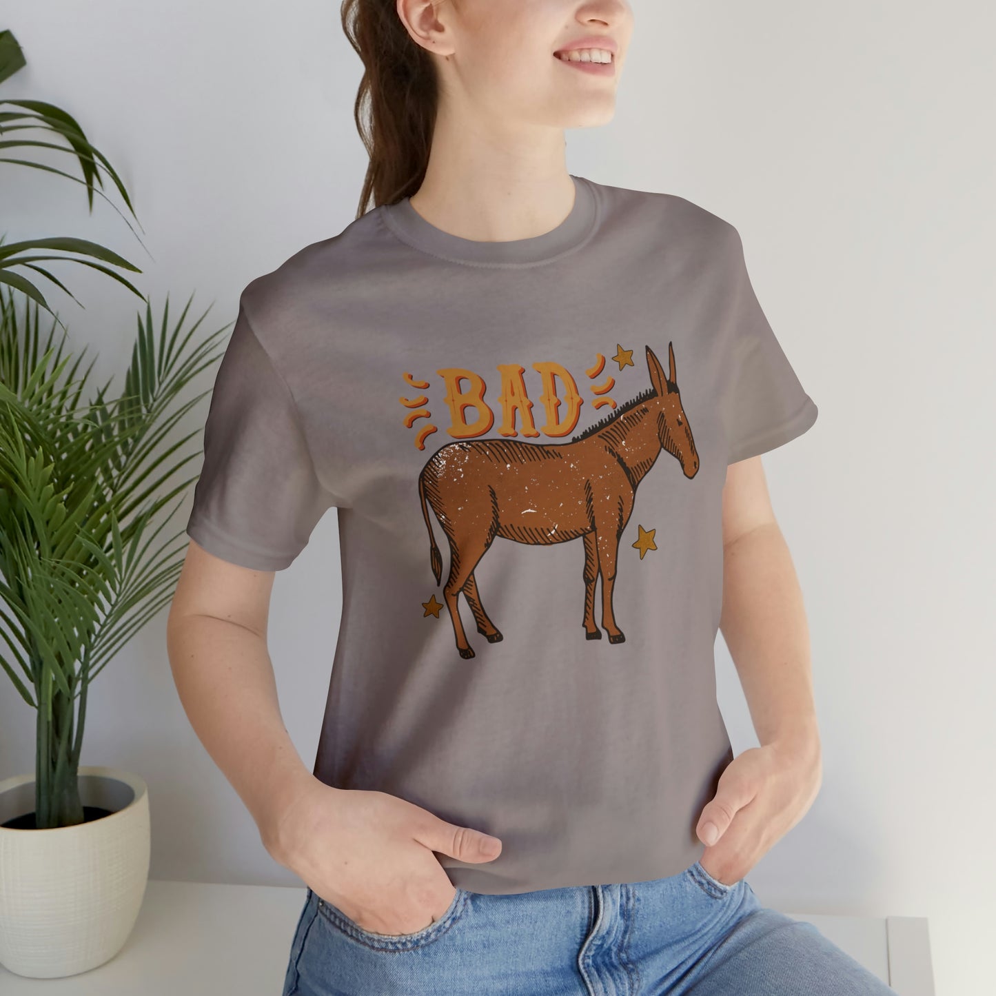 "Bad Ass" Bella Canvas Short Sleeve Tee