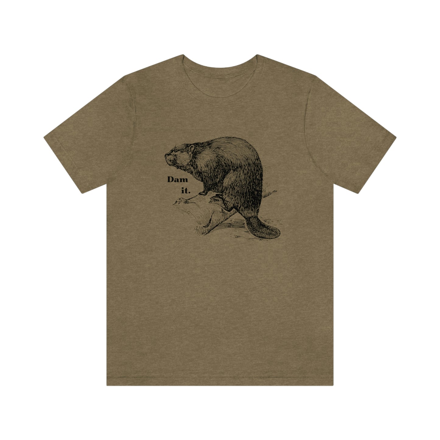 "Dam it" Bella Canvas Graphic Short Sleeve Tee