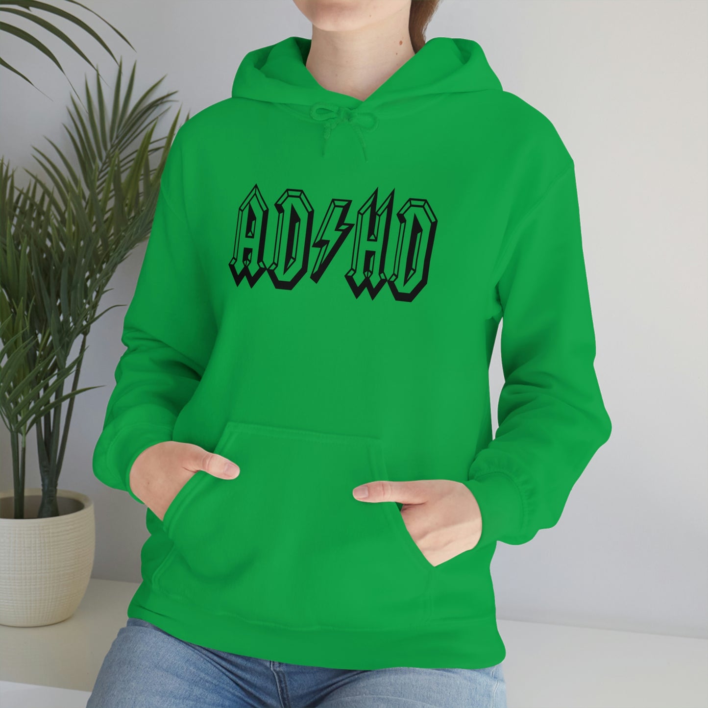 "ADHD" Unisex Hooded Sweatshirt