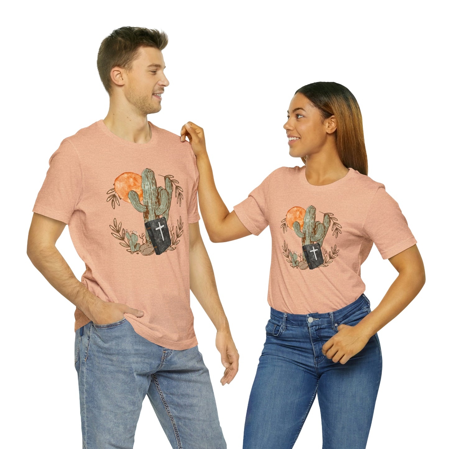"Desert Cactus" Bella Canvas Short Sleeve Tee