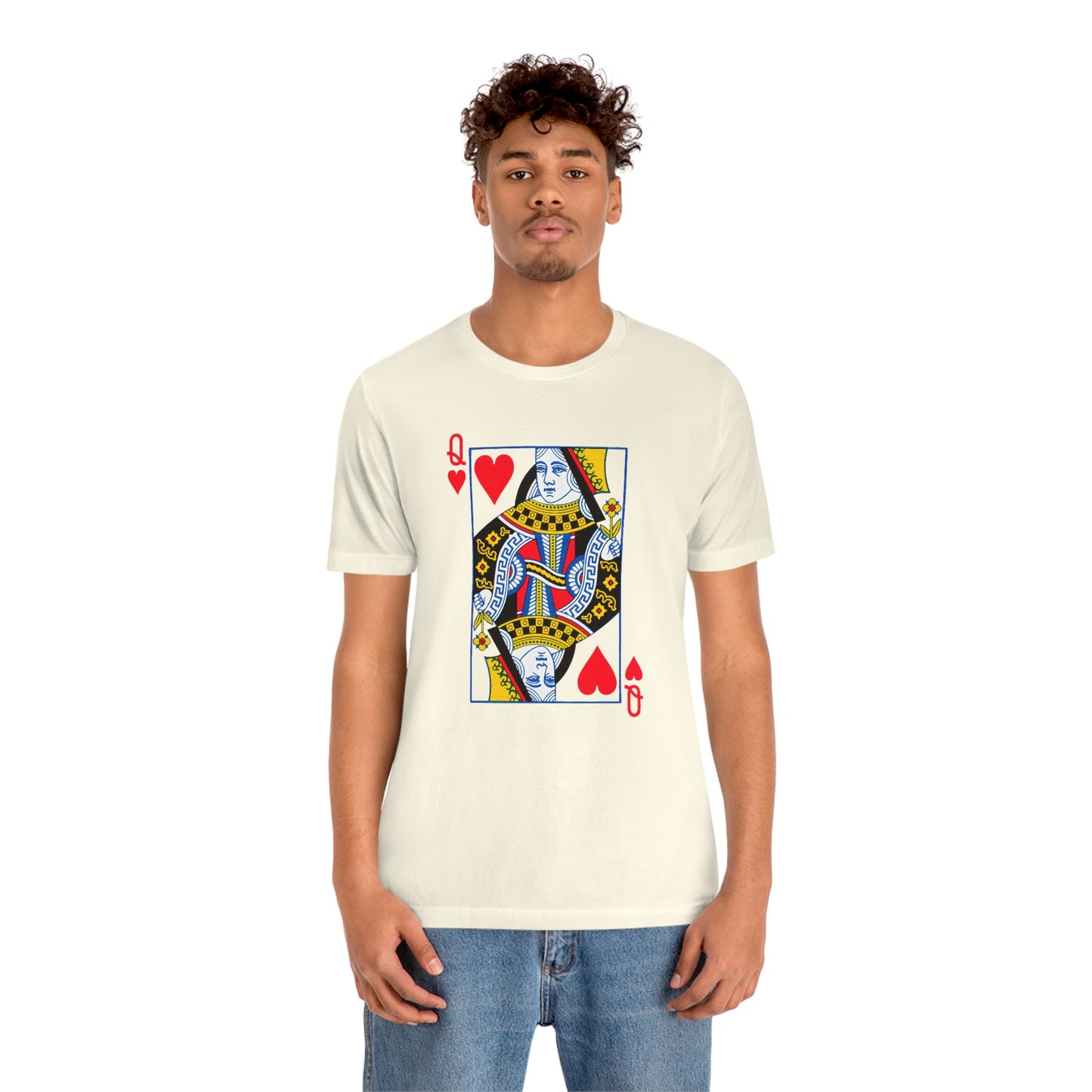 "Queen of Hearts" Unisex Jersey Short Sleeve Tee