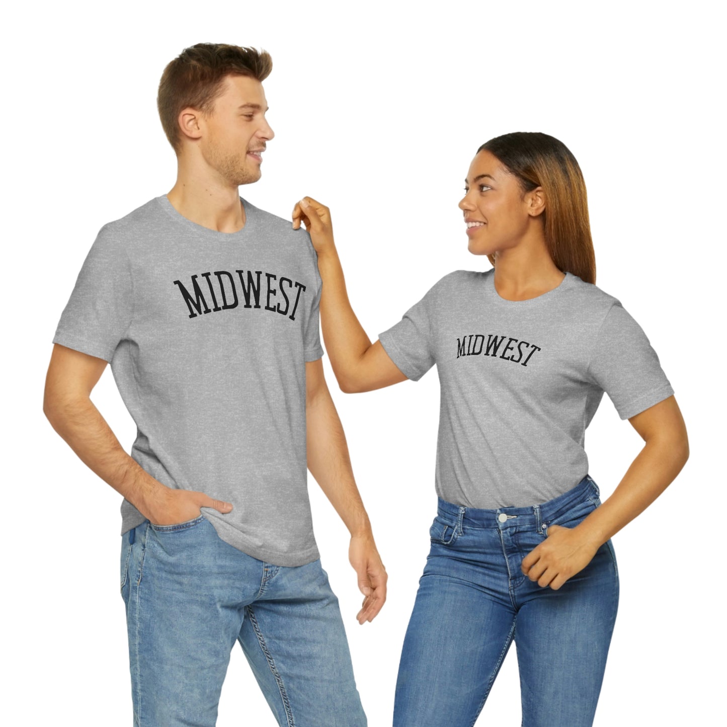 "Midwest" Unisex Jersey Short Sleeve Tee