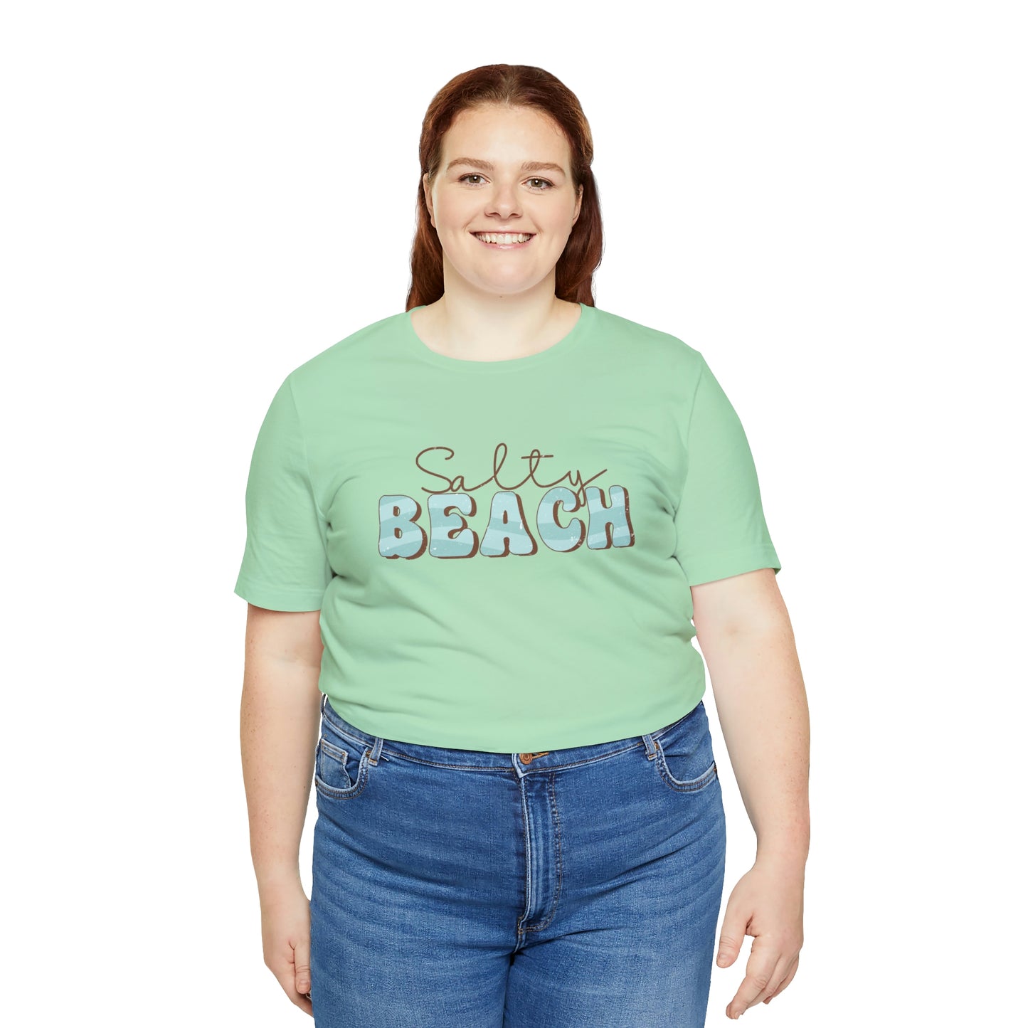 "Salty Beach" Bella Canvas Short Sleeve Tee