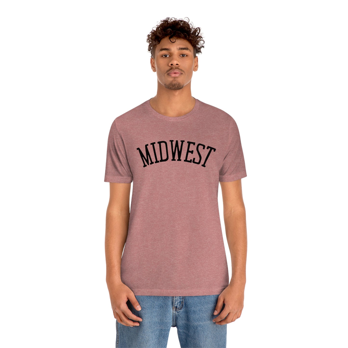 "Midwest" Unisex Jersey Short Sleeve Tee