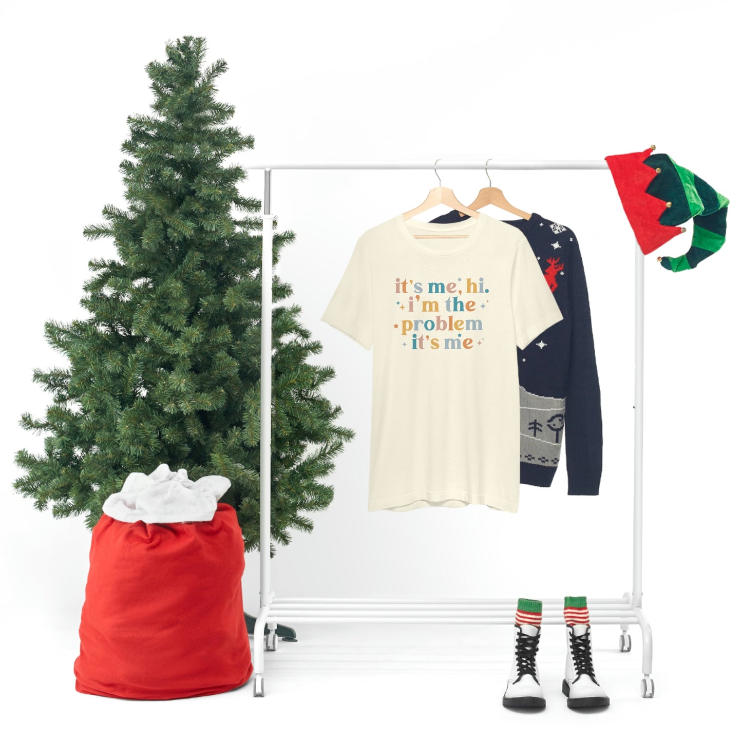 "It's Me, Hi, I'm the Problem" Unisex Jersey Short Sleeve Tee