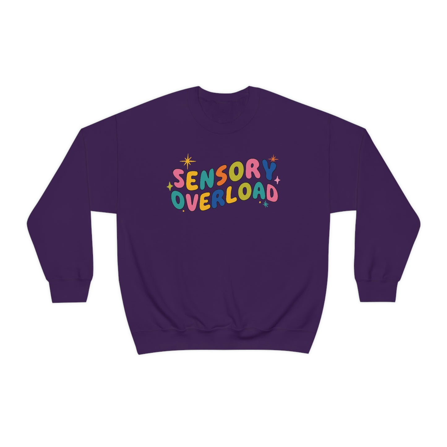 "Sensory Overload" Unisex Heavy Blend™ Crewneck Sweatshirt