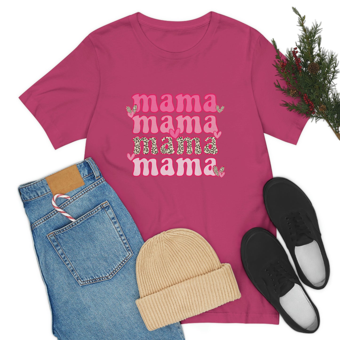 "Mama" Unisex Jersey Short Sleeve Tee