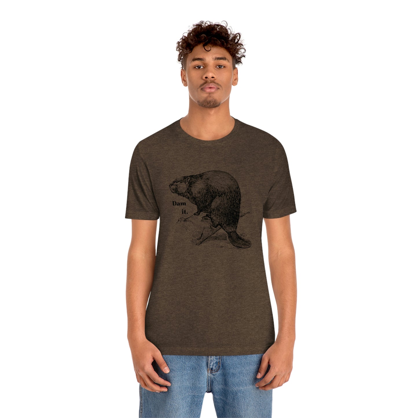 "Dam it" Bella Canvas Graphic Short Sleeve Tee