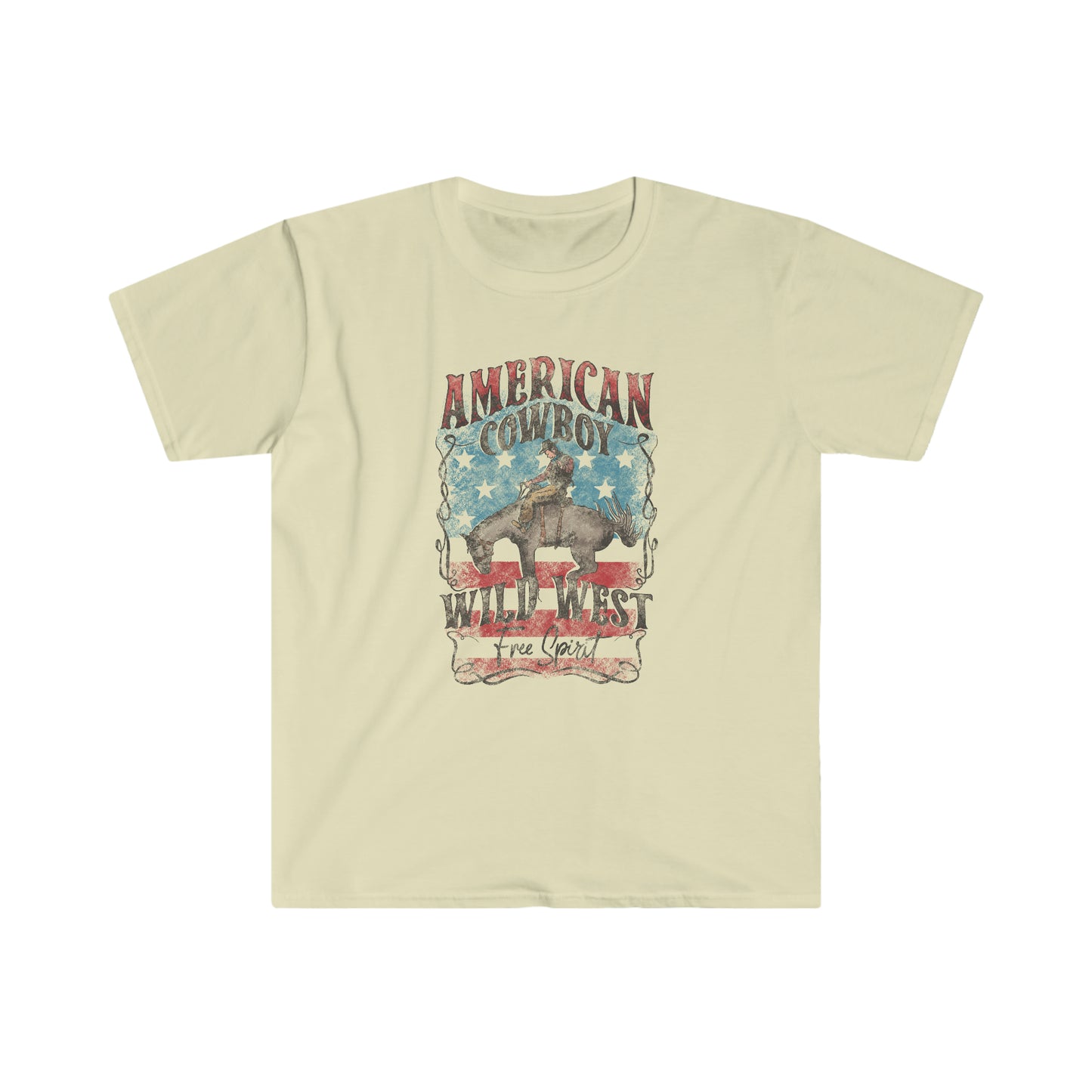 "American Cowboy" Unisex Softstyle T-Shirt