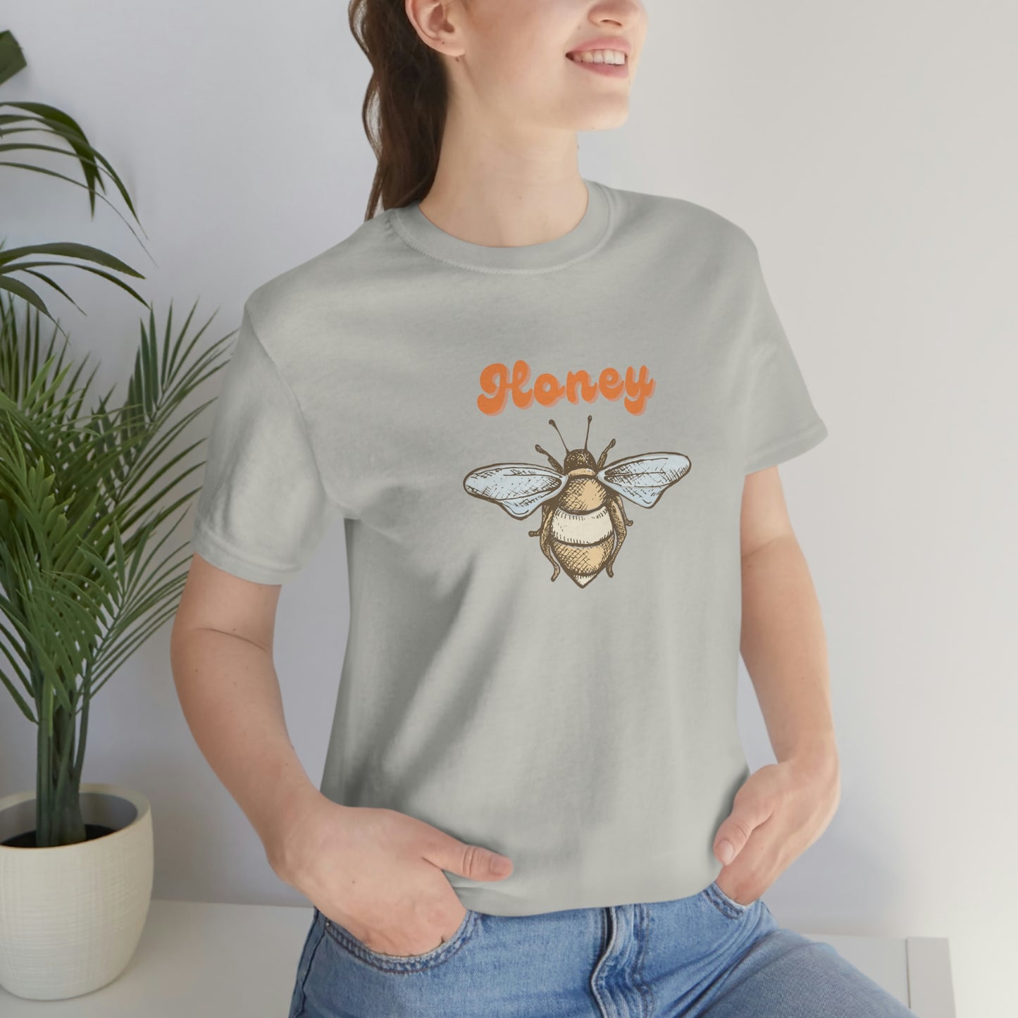 "Honey" Unisex Jersey Short Sleeve Tee