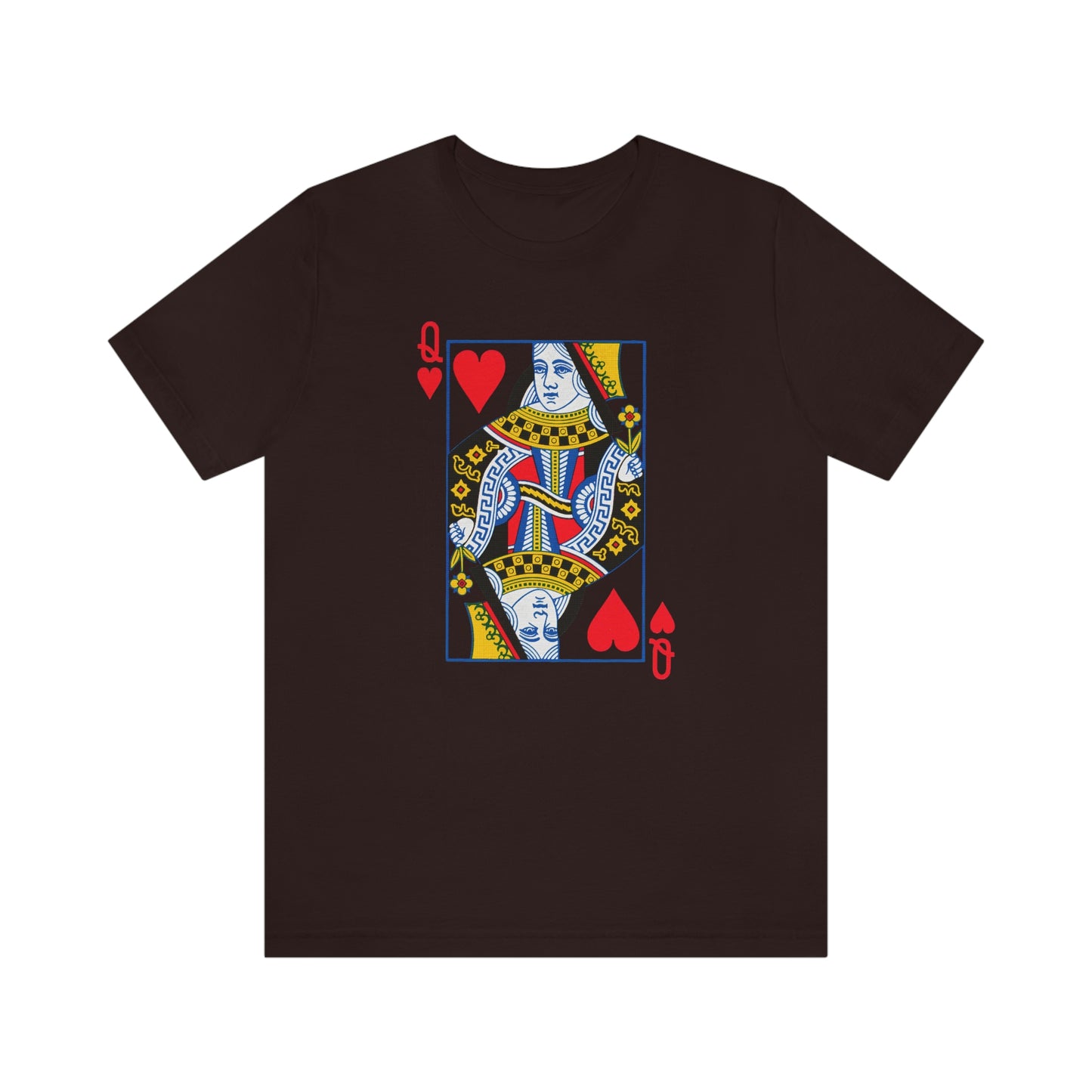 "Queen of Hearts" Unisex Jersey Short Sleeve Tee