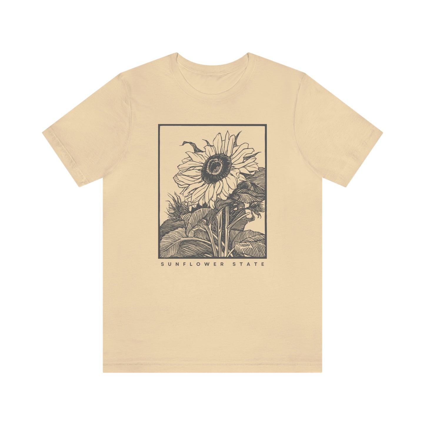 "Sunflower" Bella Canvas Unisex Jersey Short Sleeve Tee