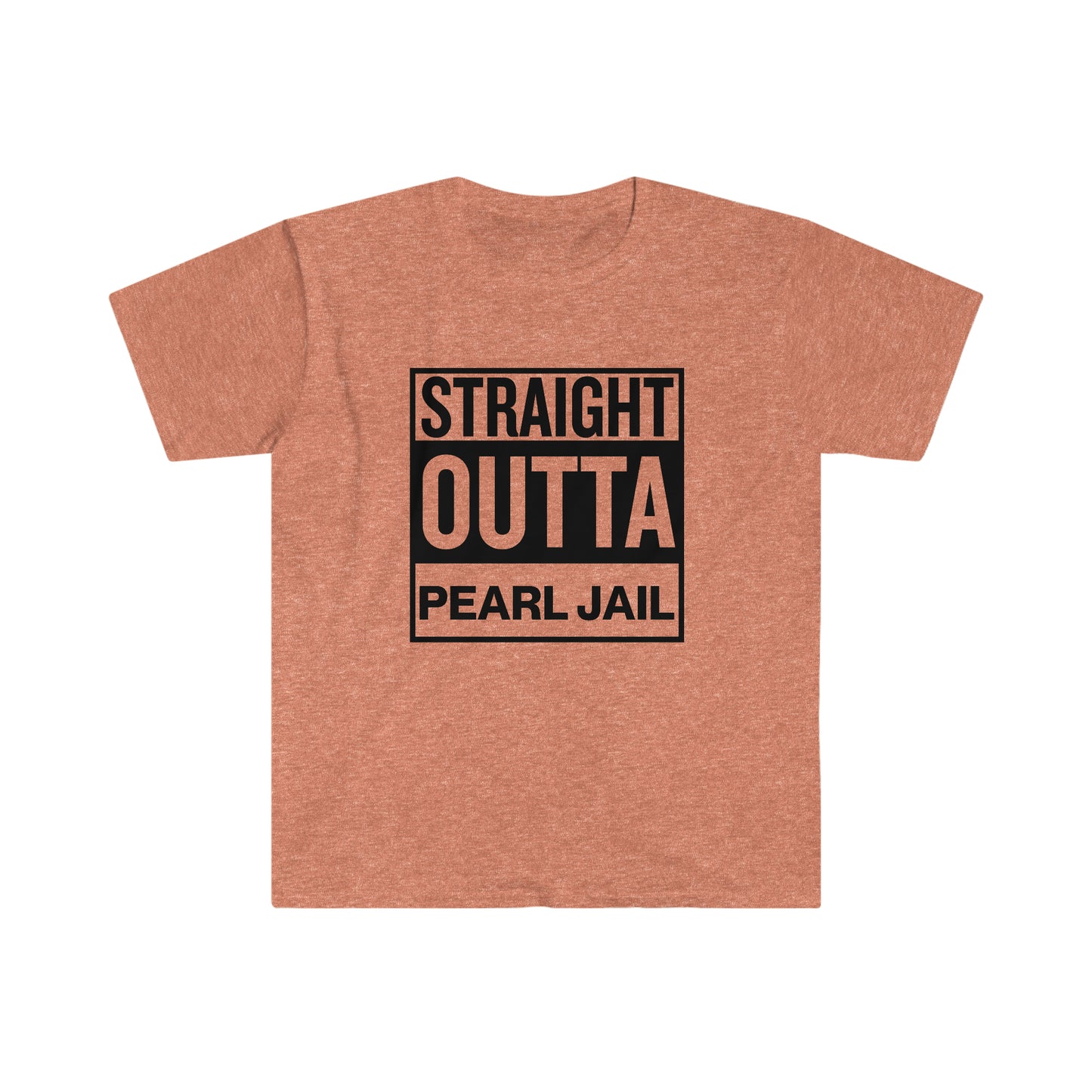 "Straight Outta Pearl Jail" Unisex Heavy Cotton Tee (Gildan Soft Style)