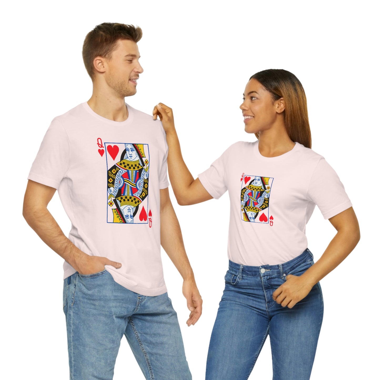 "Queen of Hearts" Unisex Jersey Short Sleeve Tee