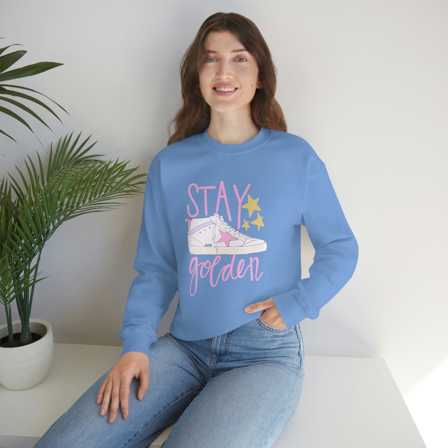 "Stay Golden" Unisex Heavy Blend™ Crewneck Sweatshirt