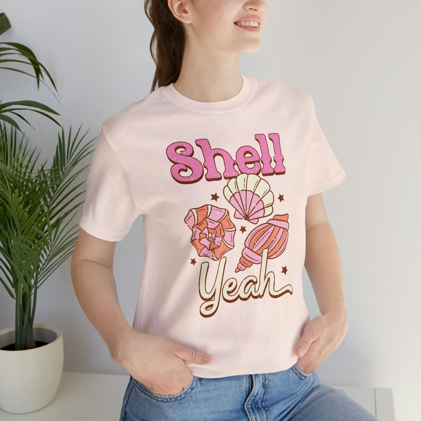 "Shell Yeah" Bella Canvas Short Sleeve Tee