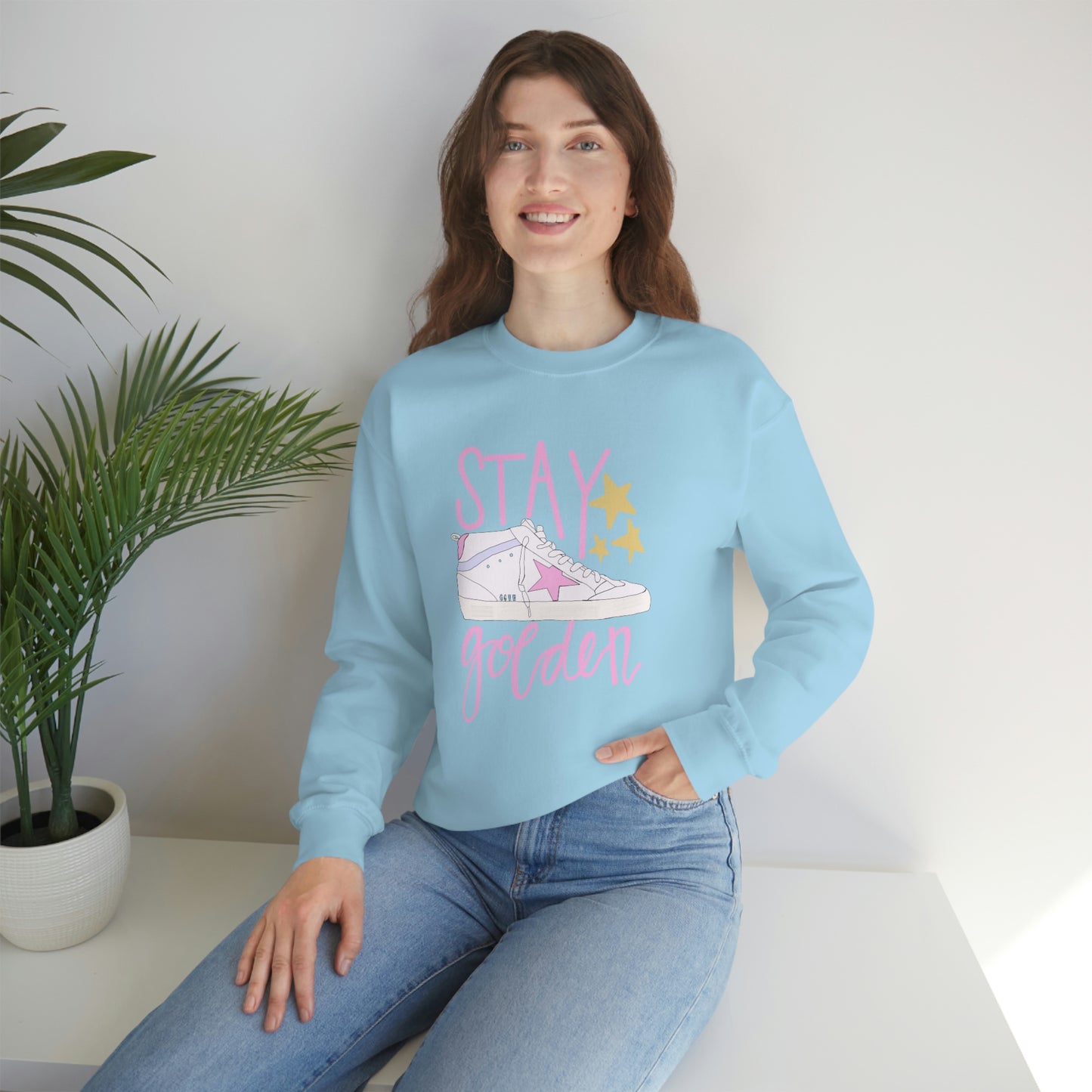 "Stay Golden" Unisex Heavy Blend™ Crewneck Sweatshirt