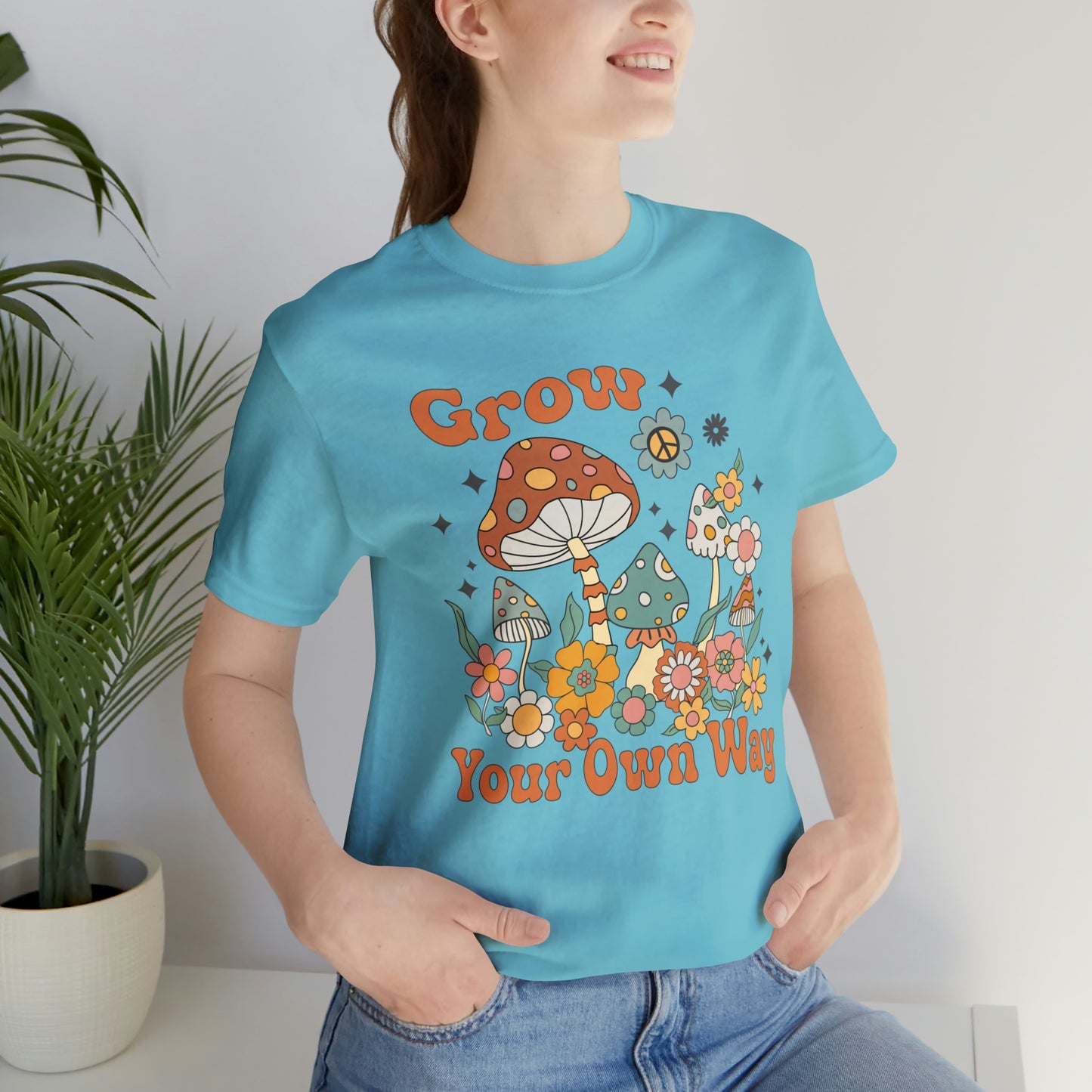 "Grow Your Own Way" Bella Canvas Short Sleeve Tee