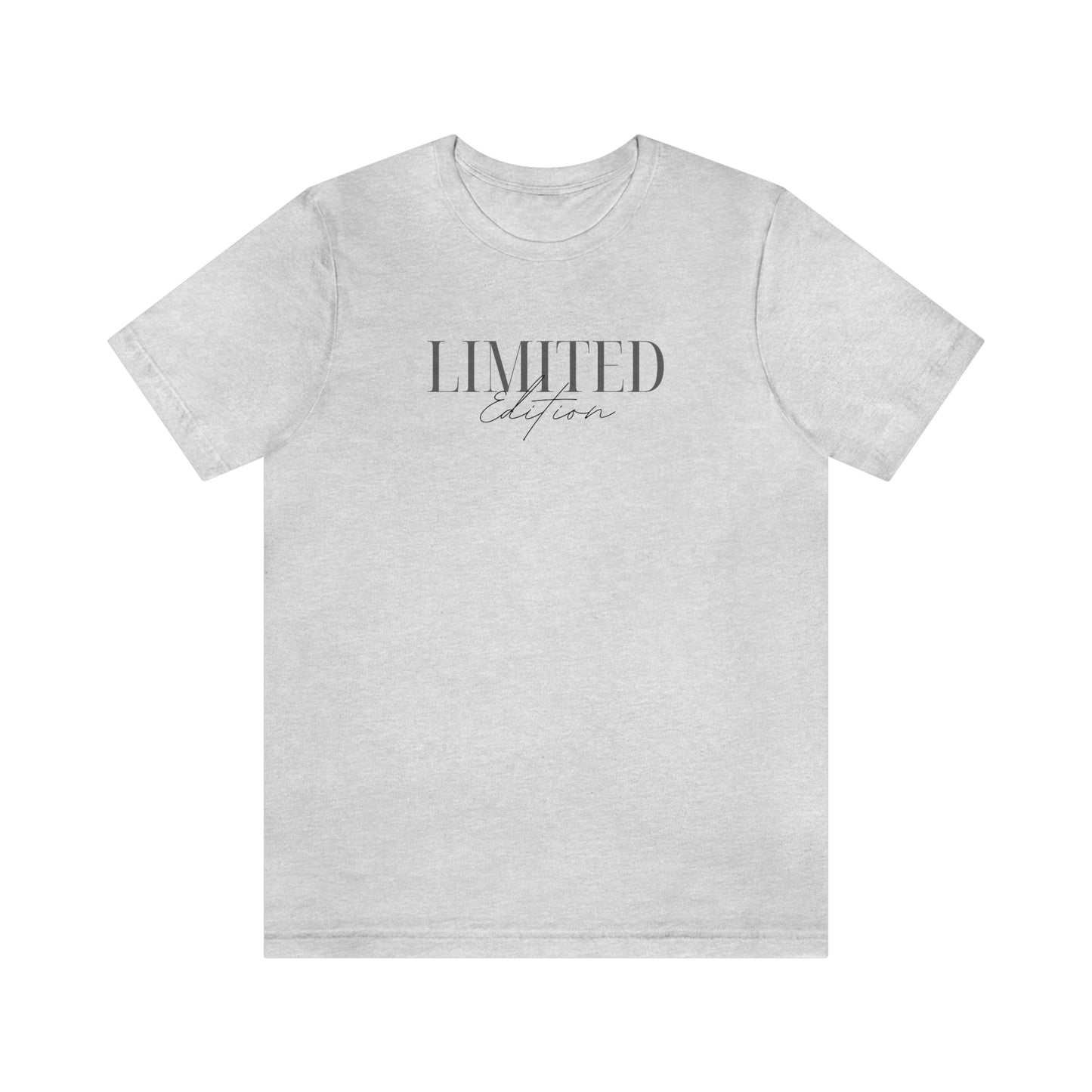 "Limited Edition Tee" Unisex Jersey Short Sleeve Tee (Bella + Canvas)