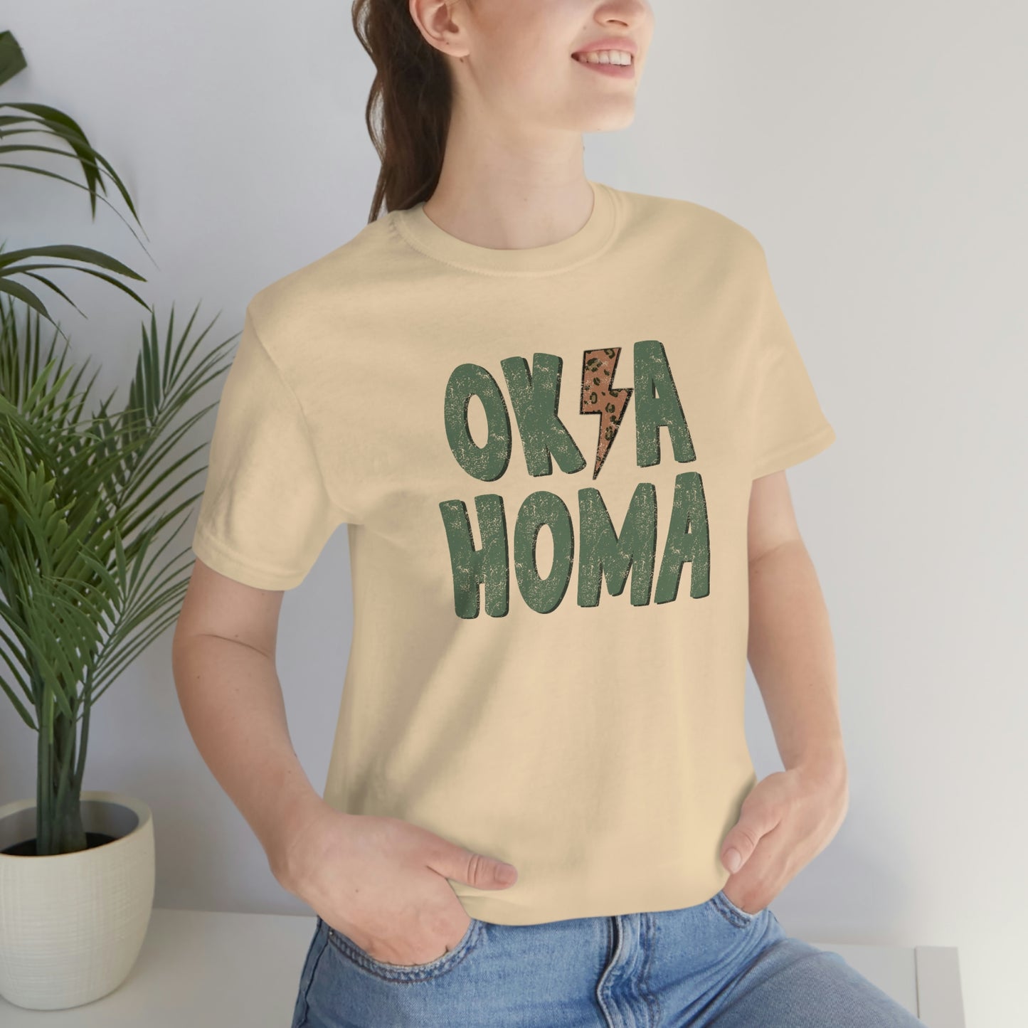 "Oklahoma" Unisex Jersey Short Sleeve Tee