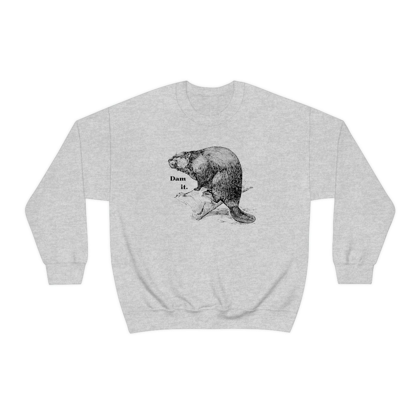 "Dam it" Gildan Graphic Crewneck Sweatshirt