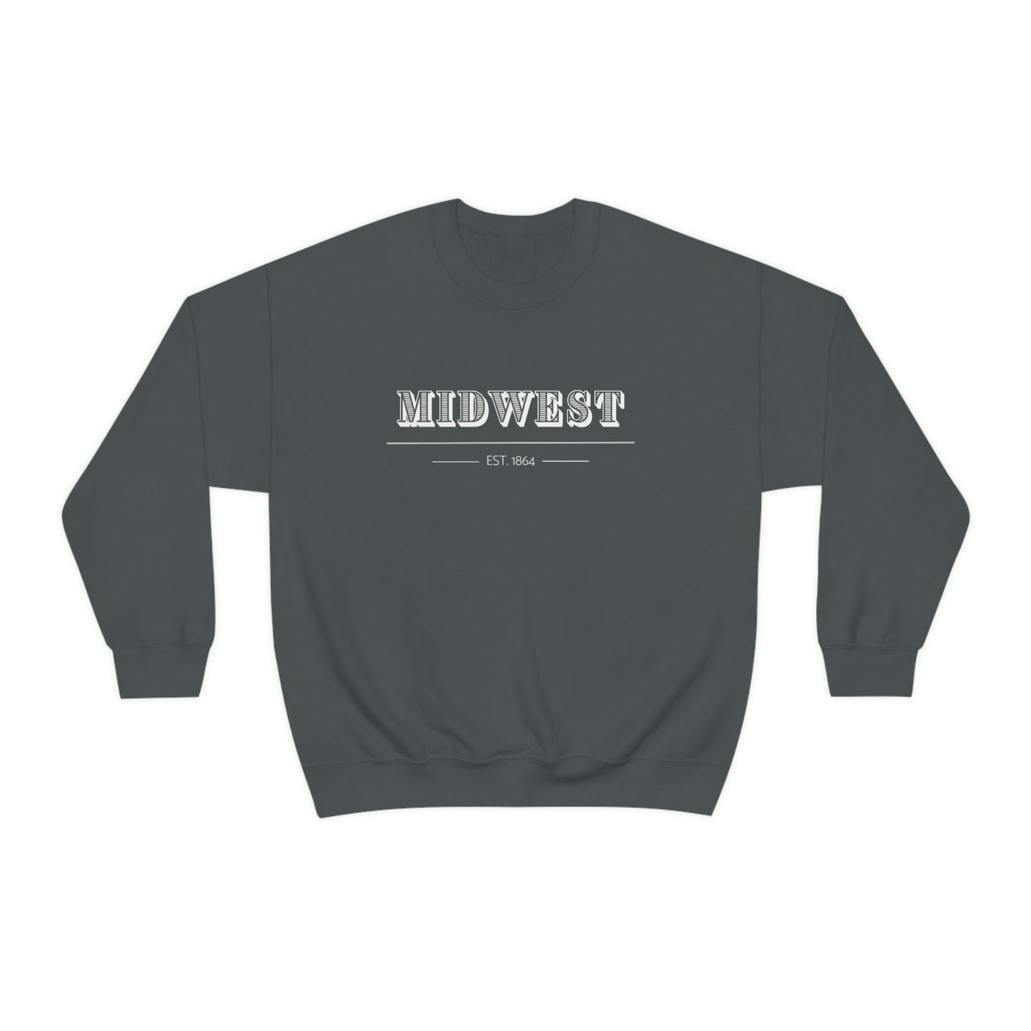 "Midwest" Unisex Heavy Blend™ Crewneck Sweatshirt