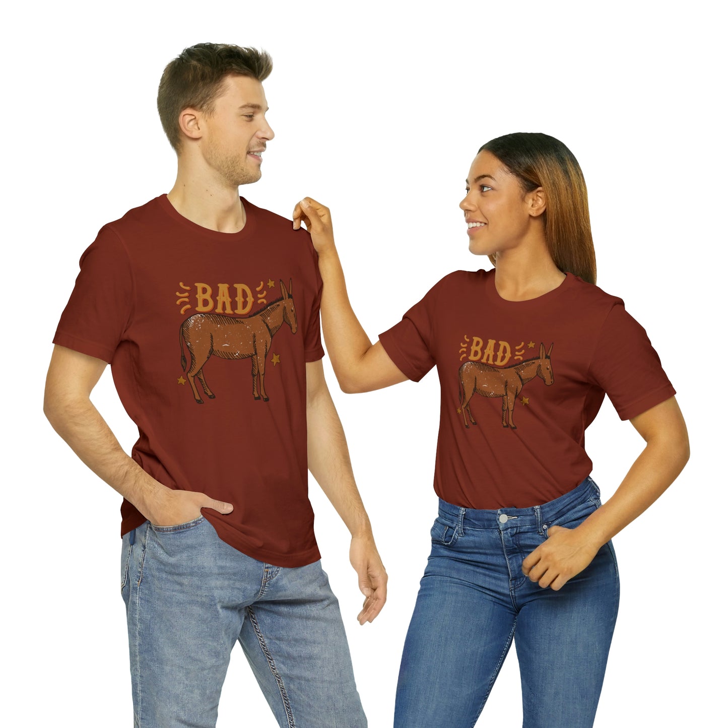 "Bad Ass" Bella Canvas Short Sleeve Tee
