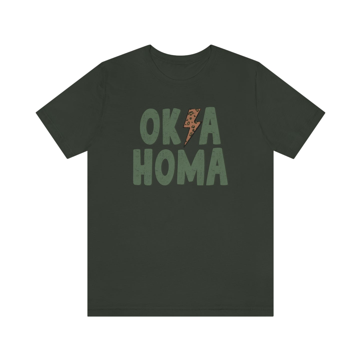 "Oklahoma" Unisex Jersey Short Sleeve Tee