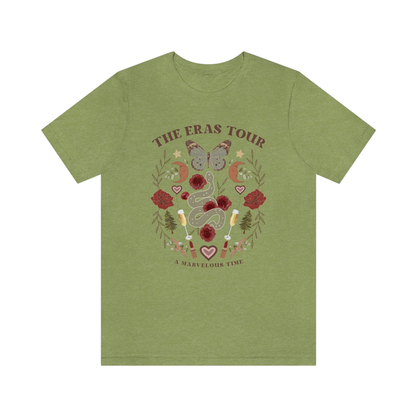 Taylor Swift Eras Tour 1989 Midnights Bella Canvas Unisex Jersey Short Sleeve Tee