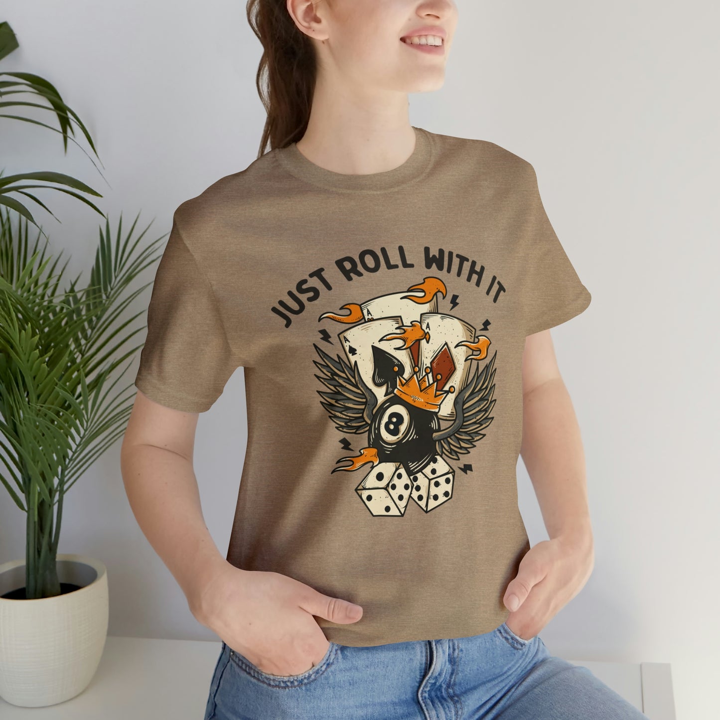 "Just Roll With It" Bella Canvas Short Sleeve Tee