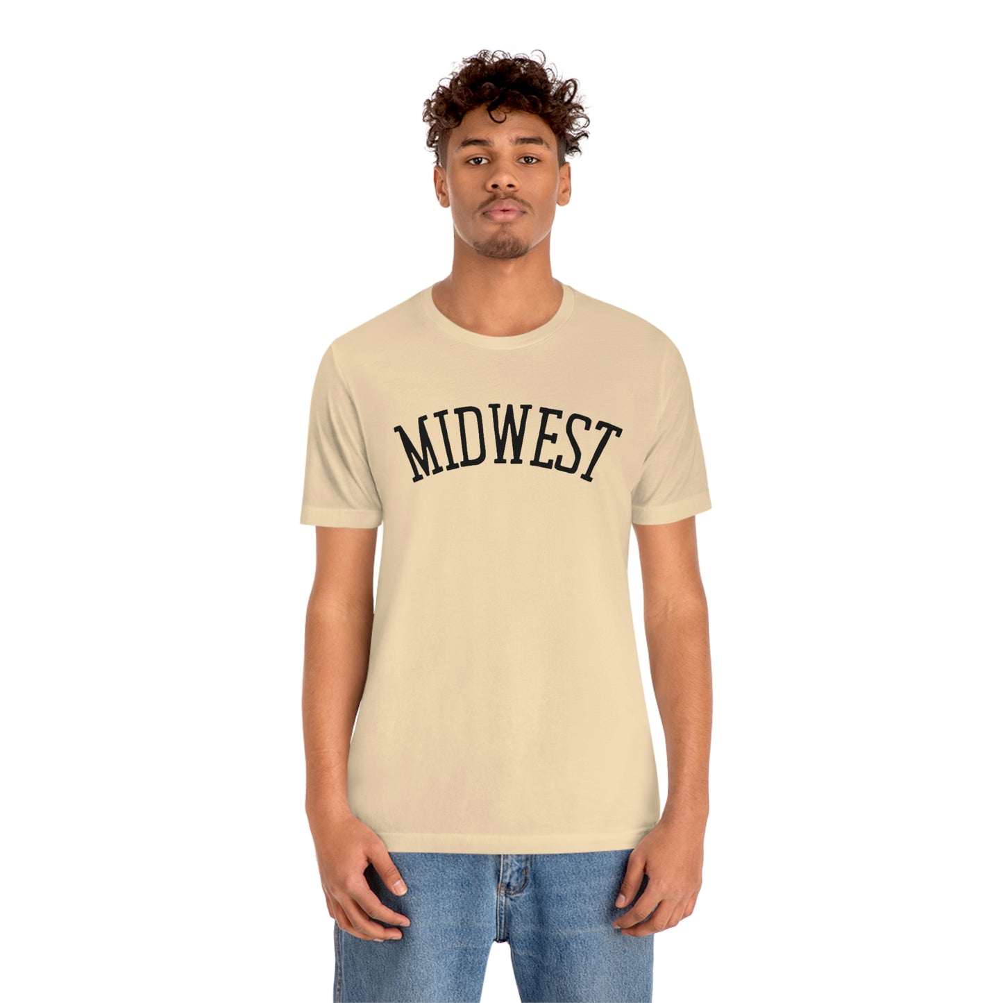"Midwest" Unisex Jersey Short Sleeve Tee