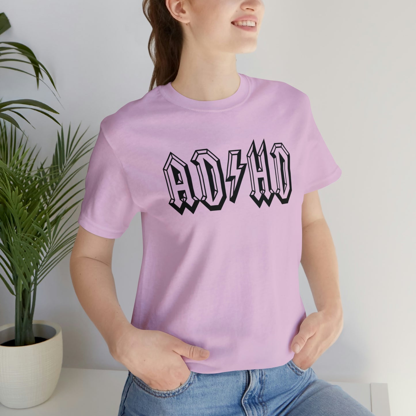"ADHD" Bella Canvas Short Sleeve Tee